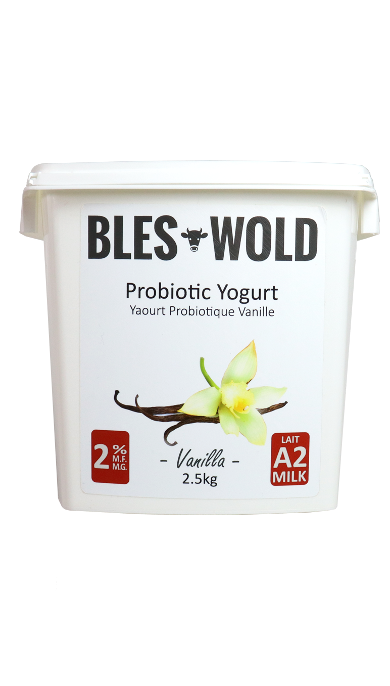 Bulk 2% Yogurt- Vanilla - 2.5kg