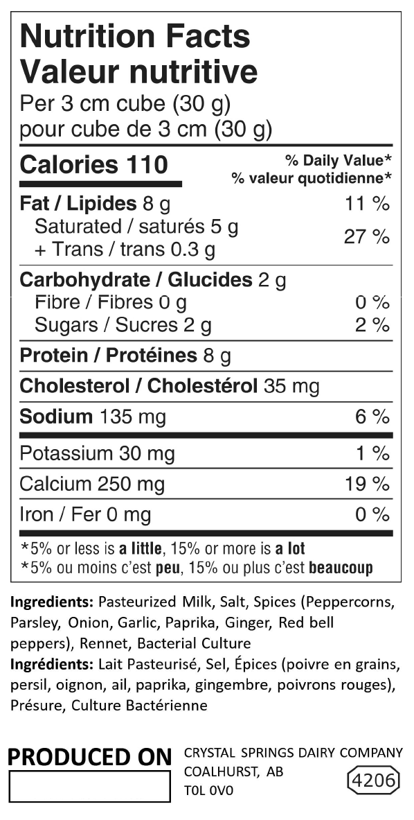 Gouda Cheese - Peppercorn