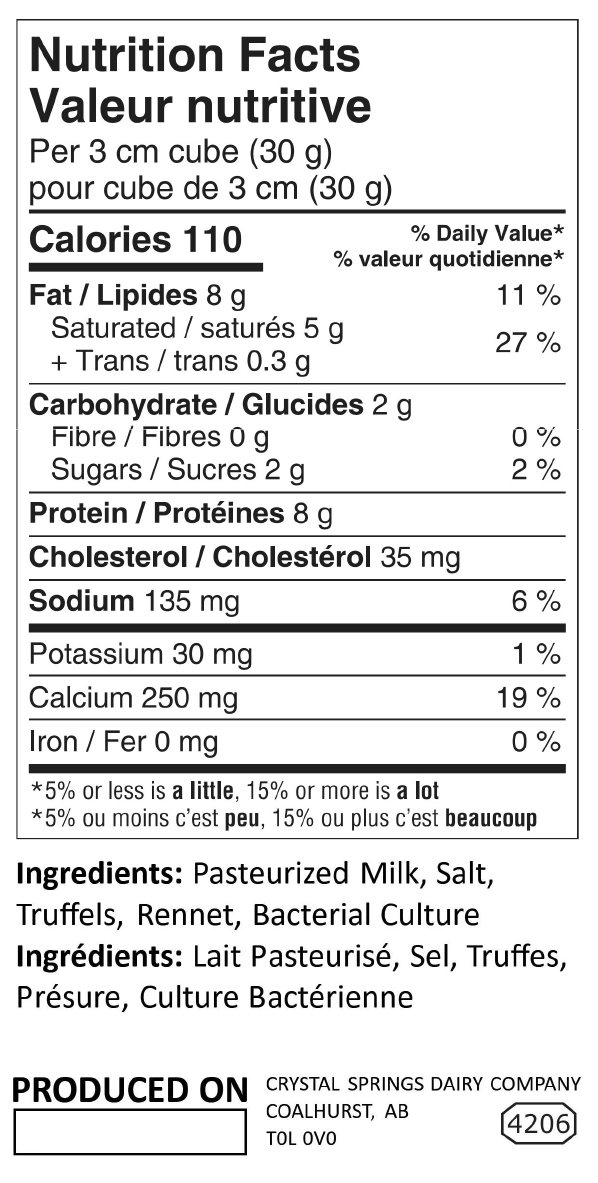 Gouda Cheese - Truffle