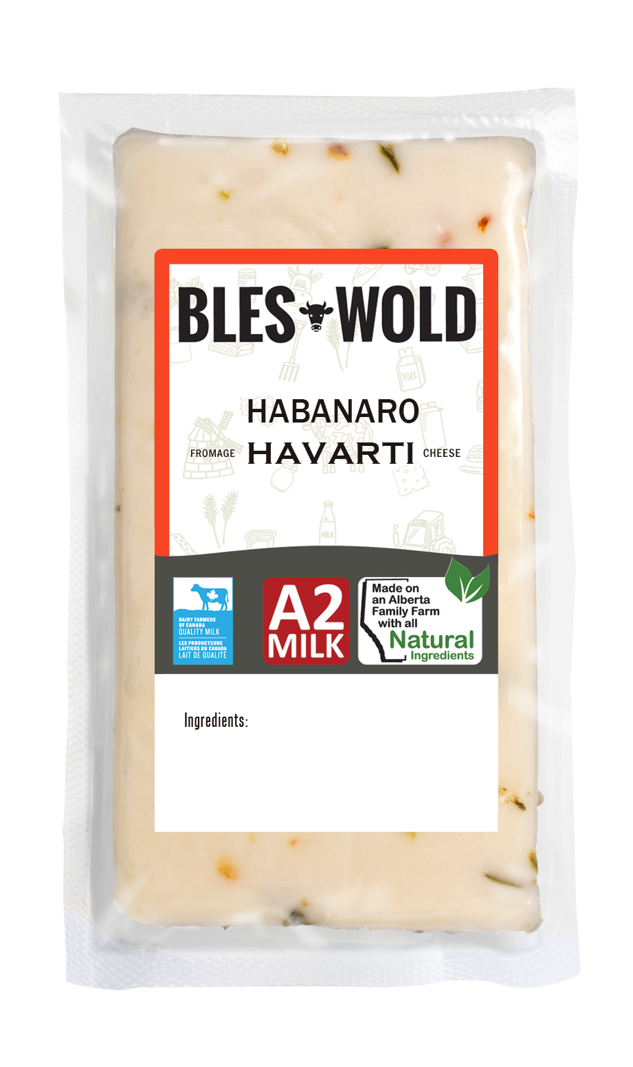 Havarti Cheese - Habanero