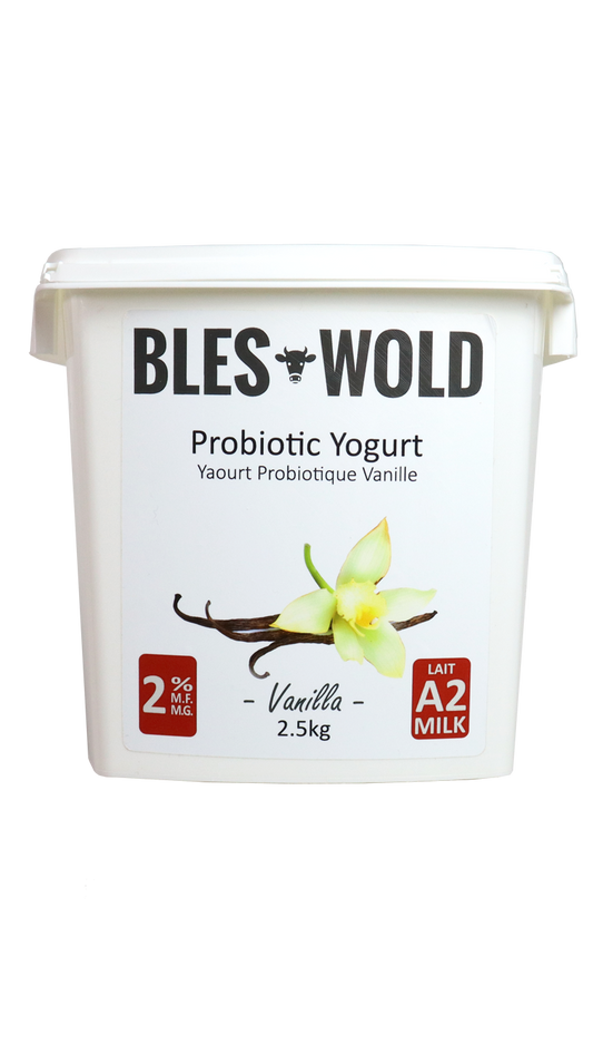 Bulk 2% Yogurt- Vanilla - 2.5kg