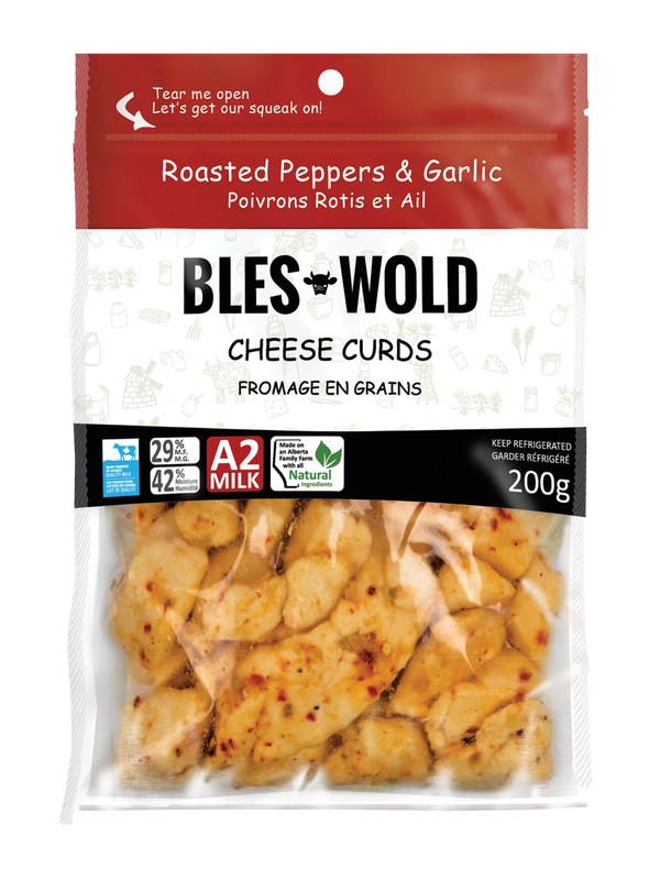 Curds - Roasted Red Pepper & Garlic