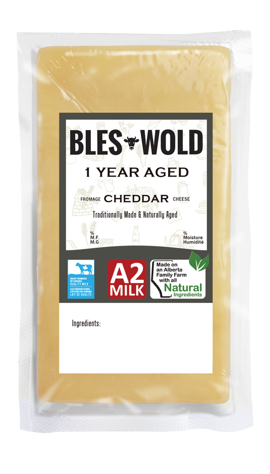 Cheddar Cheese - 1 year aged