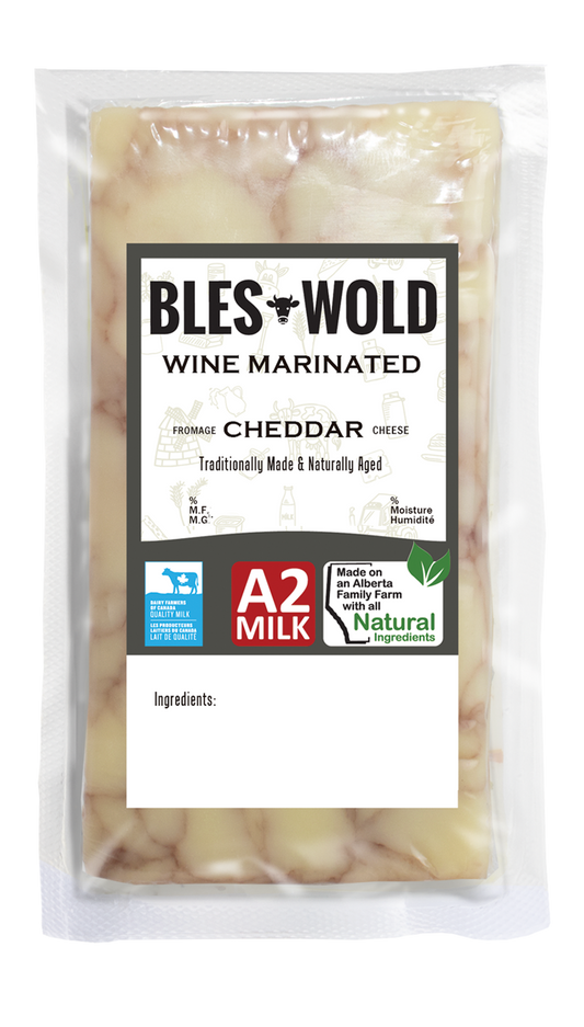 Cheddar Cheese - Wine Marinated