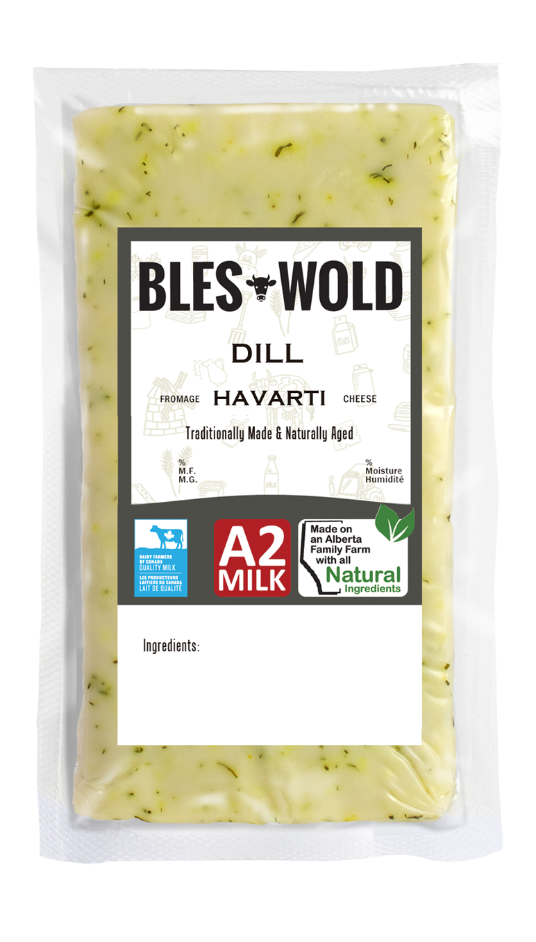 Havarti Cheese - Dill Pickle