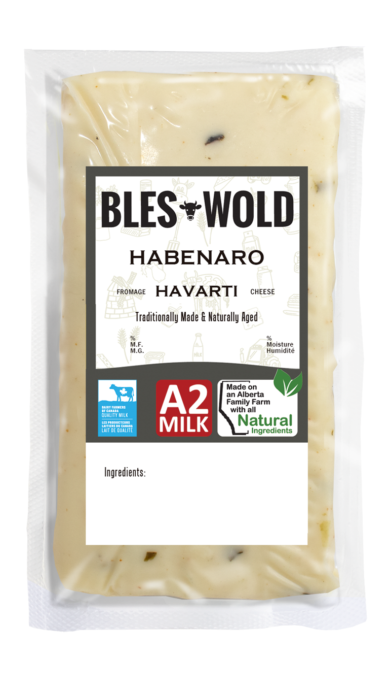 Havarti Cheese - Habanero – Crystal Springs Cheese / Bles Wold